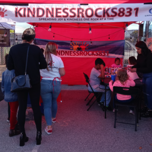 Kindness Rocks 831 gives kids the opportunity to express themselves and spread joy through the art of rock painting.